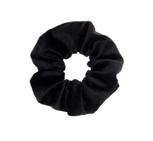 VELVET SCRUNCHIE BLACK