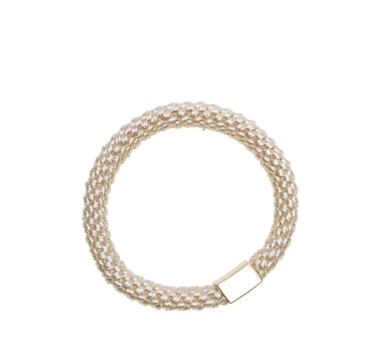 FAT HAIR TIE VANILLA