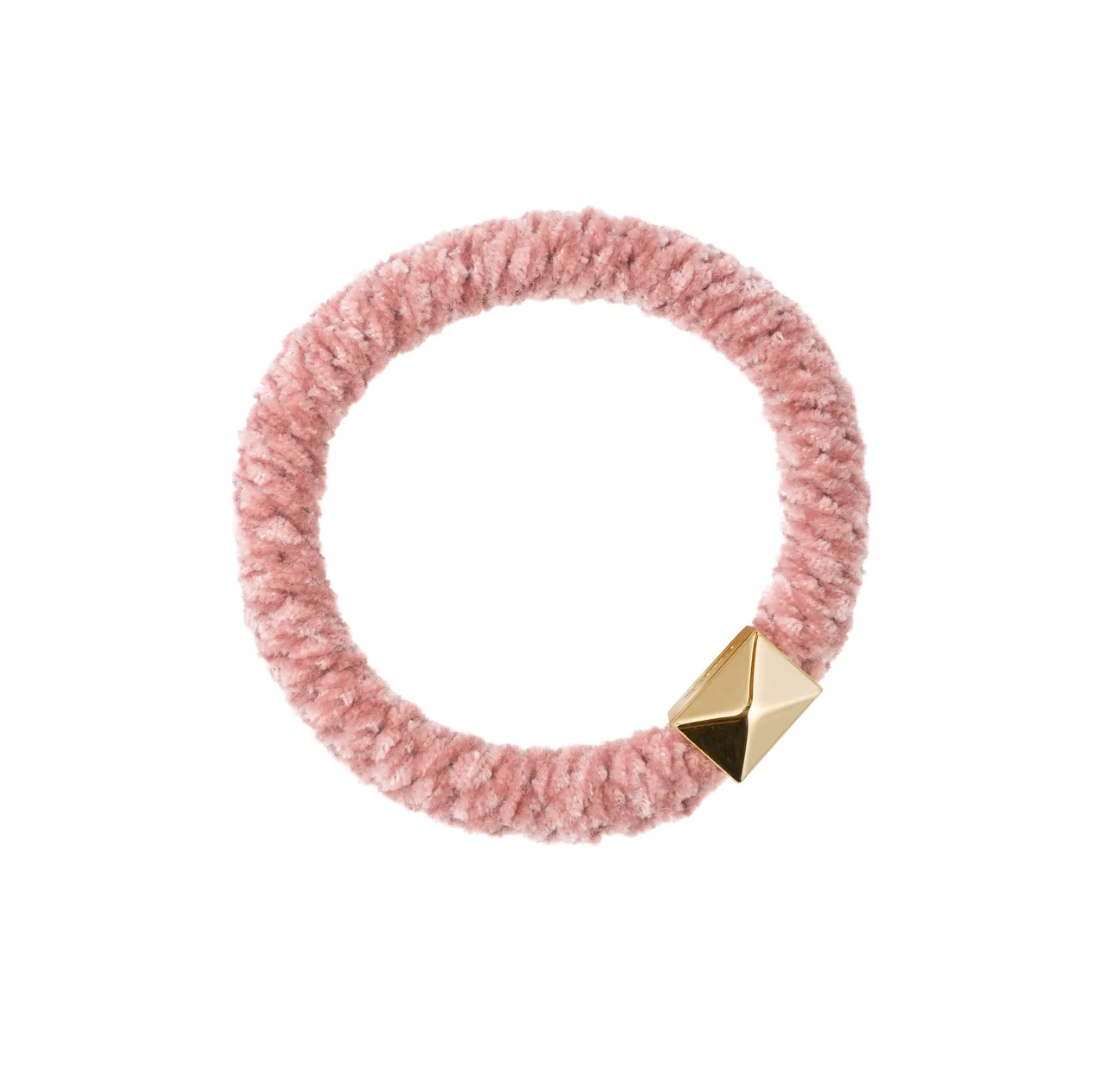 FLUFFY FAT HAIR TIE PINK