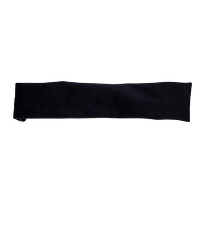 VELVET HEADBAND BLACK