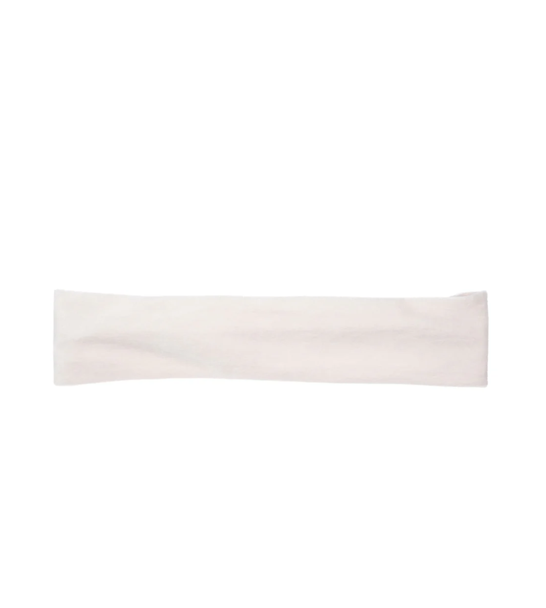 VELVET HEADBAND OFF WHITE