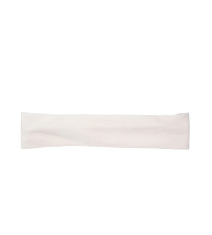 VELVET HEADBAND OFF WHITE